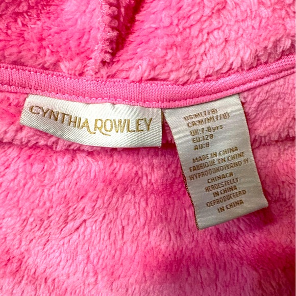 Cynthia Rowley Fleece Sweaters size 7/8 - Picture 5 of 11
